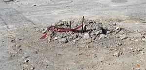 Obra a medias de COMAPA pone en riesgo a los vecinos