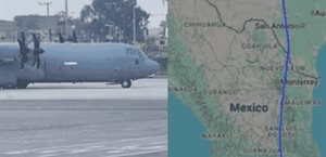 Avión militar de EU que aterrizó en Toluca fue autorizado, señalan