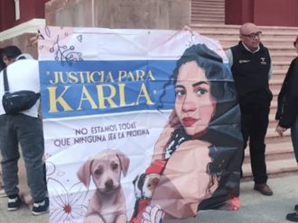 Protestan en Victoria por feminicidio de Karla
