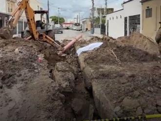 Obrero muere en zanja, otro lesionado en Matamoros