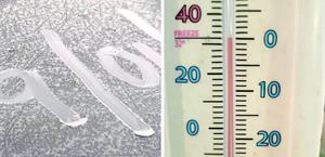 Primera helada de temporada invernal