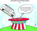 Siguen los traslados Siguen los traslados