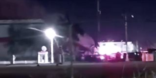 Barda cae sobre cuerpos de emergencia en maquila