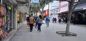 Cerrarán negocios de la peatonal por el frío