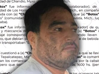 El Botox admite ser extorsionador de limoneros en Michoacán