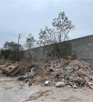 Denuncian en la Oasis un tiradero clandestino