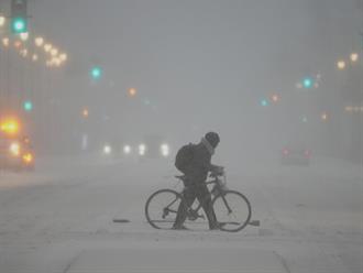 Temperaturas bajo cero y nevadas en la costa atlántica