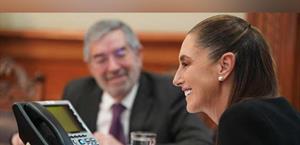 Sheinbaum dice que su llamada con Trump fue productiva y cordial