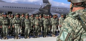 Llegan mil 600 militares a Sinaloa para reforzar seguridad