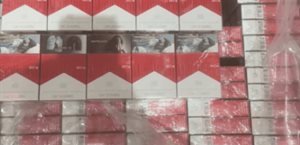 Marina asegura más de 55 millones de cigarrillos piratas en el AICM