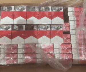 Marina asegura más de 55 millones de cigarrillos piratas en el AICM