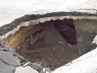 Se disparan socavones en la zona sur