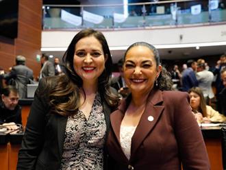 Destaca senadora Olga Sosa con tres iniciativas en Senado