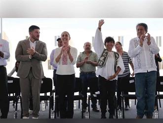 Sheinbaum defiende el Estado de bienestar y la 4T