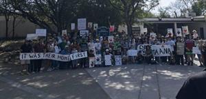 Se movilizan por las tierras públicas del Valle antes de la financiación del DHS