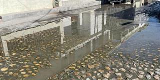 Fuga de aguas negras tiene mas de dos años