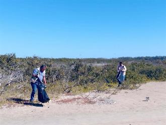 Realizan jornada de limpieza en humedales de Tamaulipas