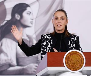 Claudia Sheinbaum felicita a Donovan Carrillo por su pase a la final