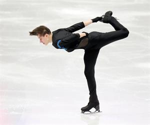 Único patinador de Ucrania inicia su camino olímpico