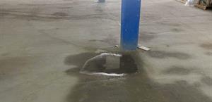 Aparecen filtraciones de agua en techumbre del almacén del Crede