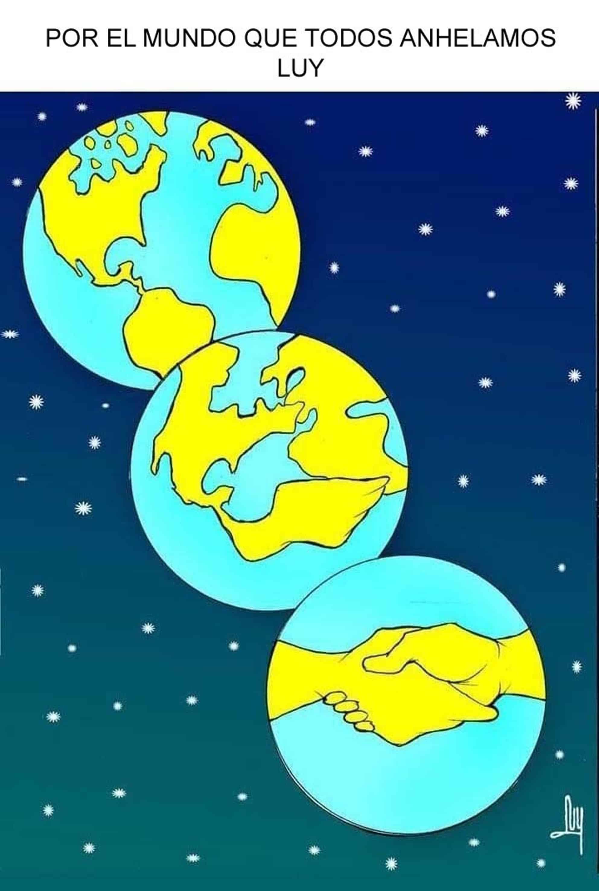 Por el mundo que todos anhelamos Por el mundo que todos anhelamos