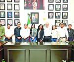 Recibe alcaldesa Nataly a funcionarios del ITM