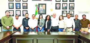 Recibe alcaldesa Nataly a funcionarios del ITM