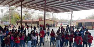 Realiza IMJUVE dinámicas con estudiantes de la EST 49 y la ESGAJA