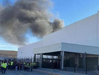 Incendio en maquila genera evacuación de personal