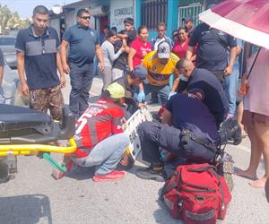 Atropellan a ciclista de tercera edad en avenida Lateral del Canal Rodhe