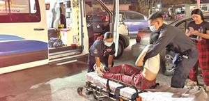 Menor lesionada tras participar en un accidente vial