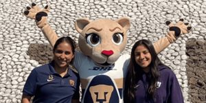 Pumas presenta a Goya, la nueva mascota del equipo femenil