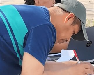 Mi vocación me llama a servir: Aspirante a policía