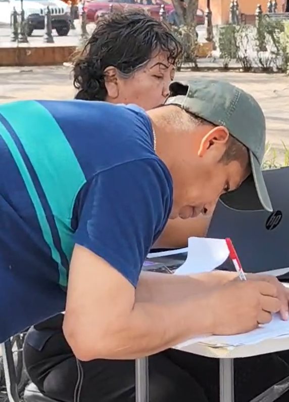 Mi vocación me llama a servir: Aspirante a policía