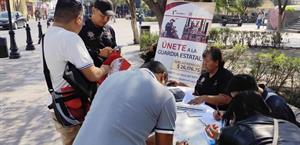Instalan módulo de reclutamiento para la Guardia Estatal