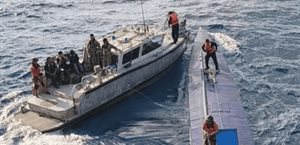 Semar intercepta a semisumergible con 4 toneladas de cocaína