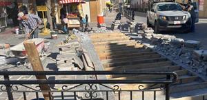 Obra millonaria, otra  vez ..¡en reparación!