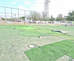 Abandonan la Unidad  Deportiva La Sauteña