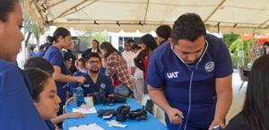 Colabora la UAT con el Sector Salud en jornadas de vacunación