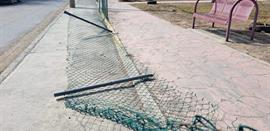 Plaza de La Retama, en abandono de autoridades