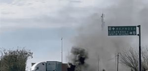 Bloqueos carreteros y quema de vehículos en diferentes estados