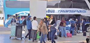 Se normalizan actividades en la Central de Autobuses