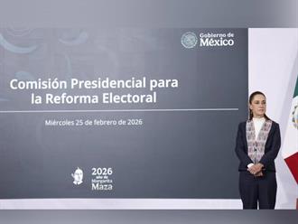 Sheinbaum presenta su proyecto para la reforma electoral