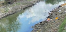 Emerge en el Rodhe gran basurero oculto