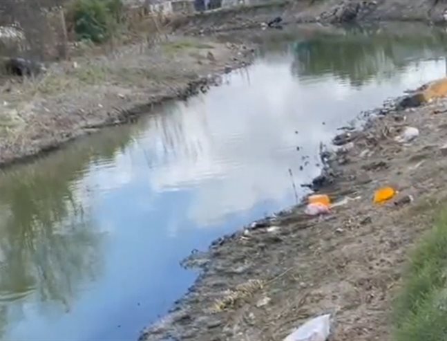 ¡El canal Rodhe al descubierto! Basura y riesgo para la salud en Reynosa