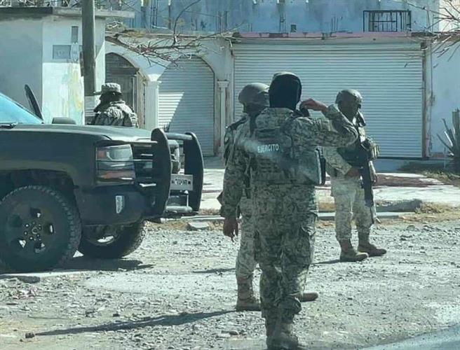 Reportan despliegue militar en ejido de Matamoros