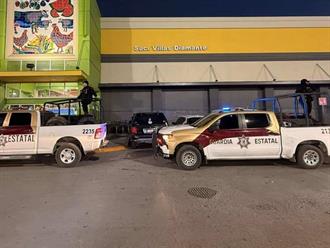 Aplica Guardia Estatal vigilancia en tiendas de Reynosa