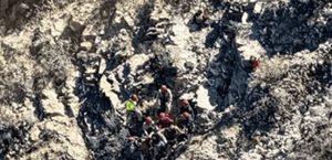 Rescatan CBP a un excursionista con apoyo aéreo