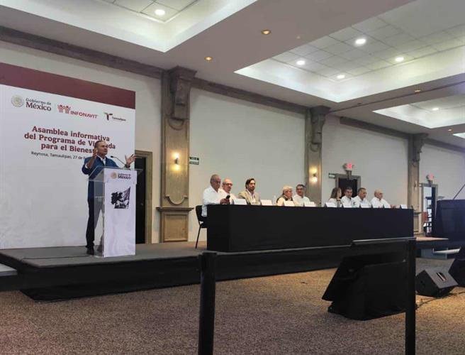 Reconoce Infonavit a Tamaulipas por impulso a vivienda