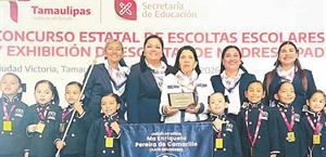 Ganan en concurso estatal de escoltas